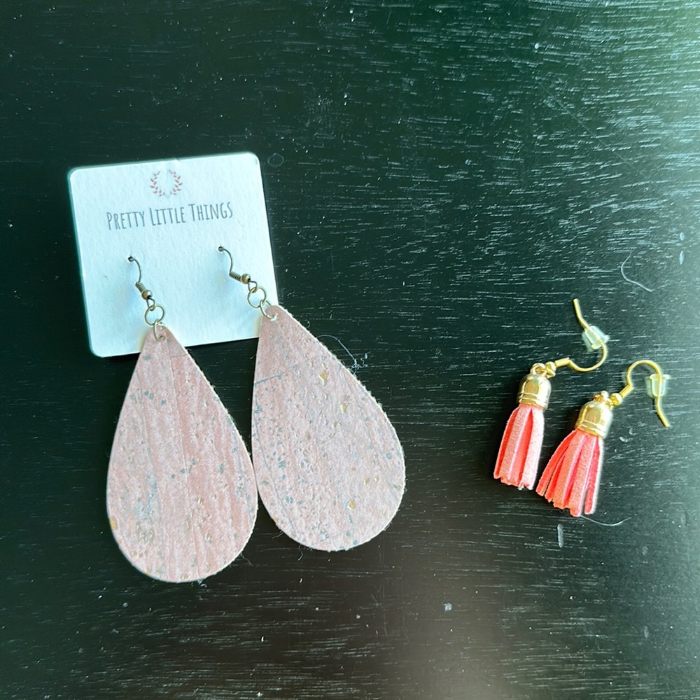 Drop earrings